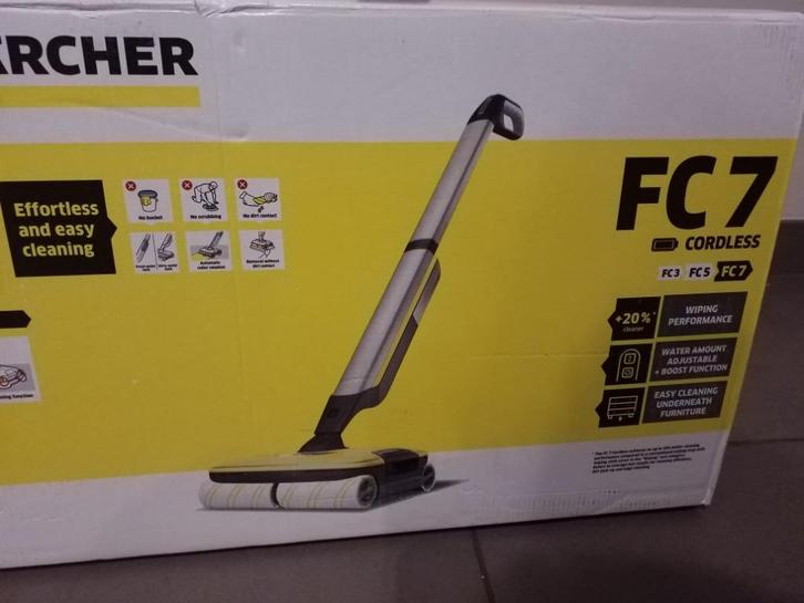 Nettoyeur de sol Karcher FC7 sans fil NEUF, Huis en Inrichting, Schoonmaakartikelen, Ophalen