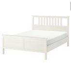 Tweepersoonsbed, Ophalen, Wit, Tweepersoons, 200 cm