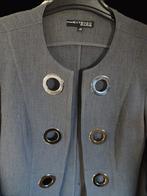 veste tunique de luxe taille 40 porté deux fois, Comme neuf, Enlèvement, Gris