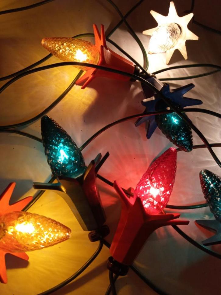 Oude kerstverlichting van Philips, Diversen, Kerst, Gebruikt, Ophalen of Verzenden