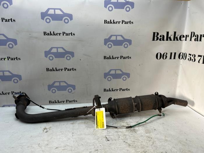 Katalysator van een Honda Civic, Auto-onderdelen, Uitlaatsystemen, Honda, Gebruikt