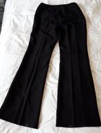 Lange zwarte broek maat 38 wijde pijpen, Vêtements | Femmes, Culottes & Pantalons, Noir, Taille 38/40 (M), Clockhouse, Porté
