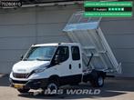 Iveco Daily 35C14 Kipper met Kist Dubbel Cabine Dubbellucht, Auto's, Stof, Gebruikt, Euro 6, Iveco