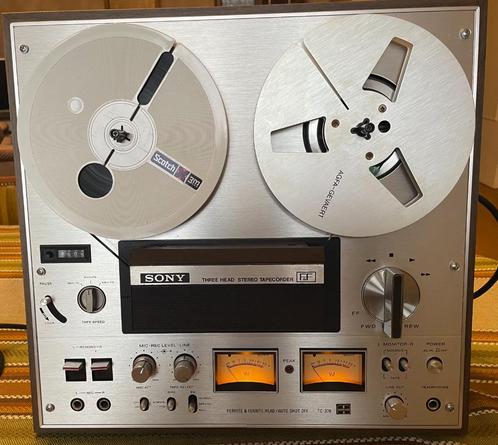 Sony TC-378 bandrecorder (jaren 1975-76), Audio, Tv en Foto, Bandrecorder, Bandrecorder, Ophalen