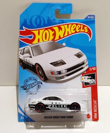Hot Wheels Nissan 300ZX Twin Turbo Police (2018) beschikbaar voor biedingen