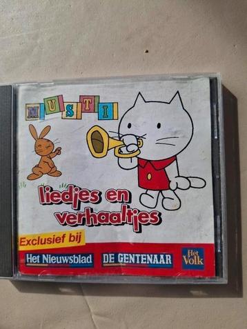 Cd musti  liedjes en verhaaltjes  beschikbaar voor biedingen