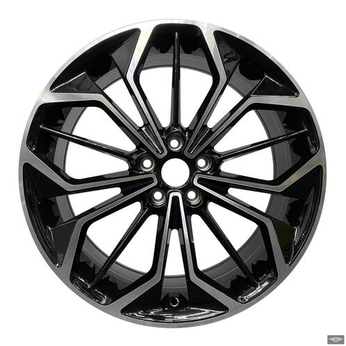 19 inch 5x108 Ford Focus ST Look Velgen Nieuw (Zwart/Gepolij, Auto-onderdelen, Banden en Velgen, Velg(en), 19 inch, Personenwagen