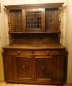 Antieke eiken kast., Antiek en Kunst, Ophalen