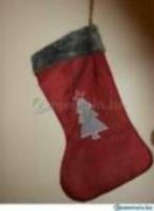 grande chaussette du pere noel a accrocher au mur tb etat, Divers, Noël, Comme neuf, Enlèvement ou Envoi