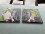 Boeddha canvas, Ophalen of Verzenden, Zo goed als nieuw