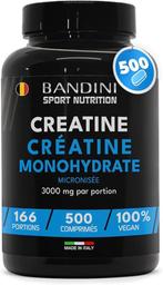 Bandini Creatine monohydraat 3000 mg GRATIS LEVERING, Verzenden, Nieuw, Poeder of Drank
