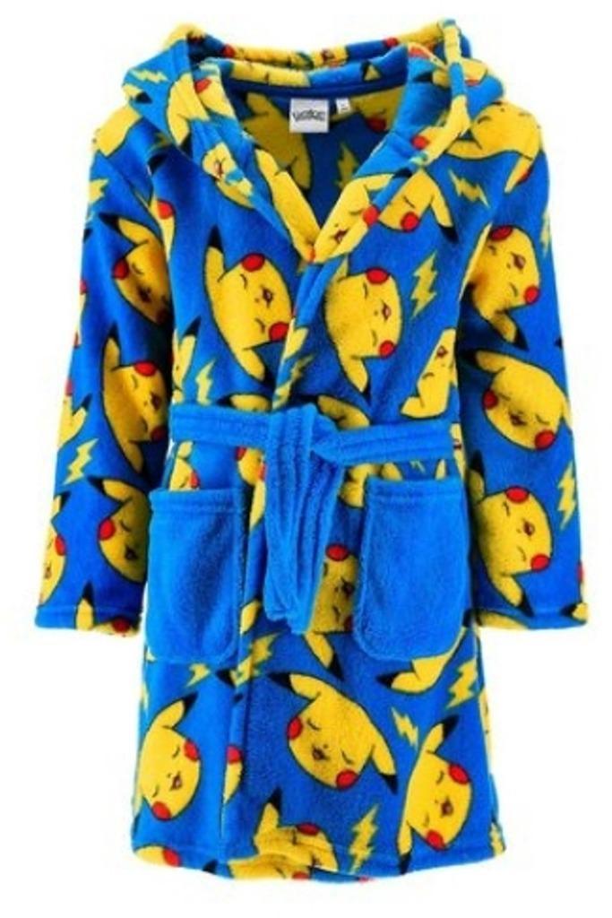 Pokemon Badjas Pikachu Maat 104 - 110 - 140 - 152, Kinderen en Baby's, Kinderkleding | Maat 110, Nieuw, Jongen, Nacht- of Onderkleding