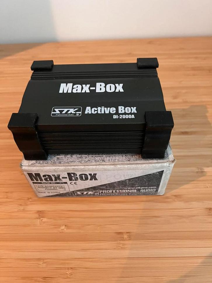 STK Max Box Active DI, Muziek en Instrumenten, Overige Muziek en Instrumenten, Nieuw, Ophalen of Verzenden