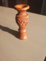 Prachtig gesculpteerde houten vaas, Antiek en Kunst, Curiosa en Brocante, Ophalen of Verzenden