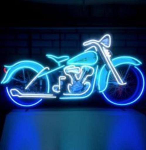 Motor neon licht reclame decoratie verlichting mancave lamp, Verzamelen, Merken en Reclamevoorwerpen, Nieuw, Lichtbak of (neon) lamp