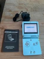 Game boy advance sp licht blauw, Games en Spelcomputers, Spelcomputers | Nintendo Game Boy, Ophalen of Verzenden, Zo goed als nieuw