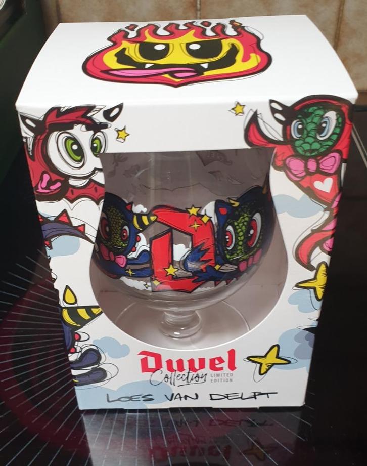 Duvel loes van delft, Verzamelen, Biermerken, Nieuw, Glas of Glazen, Duvel, Ophalen