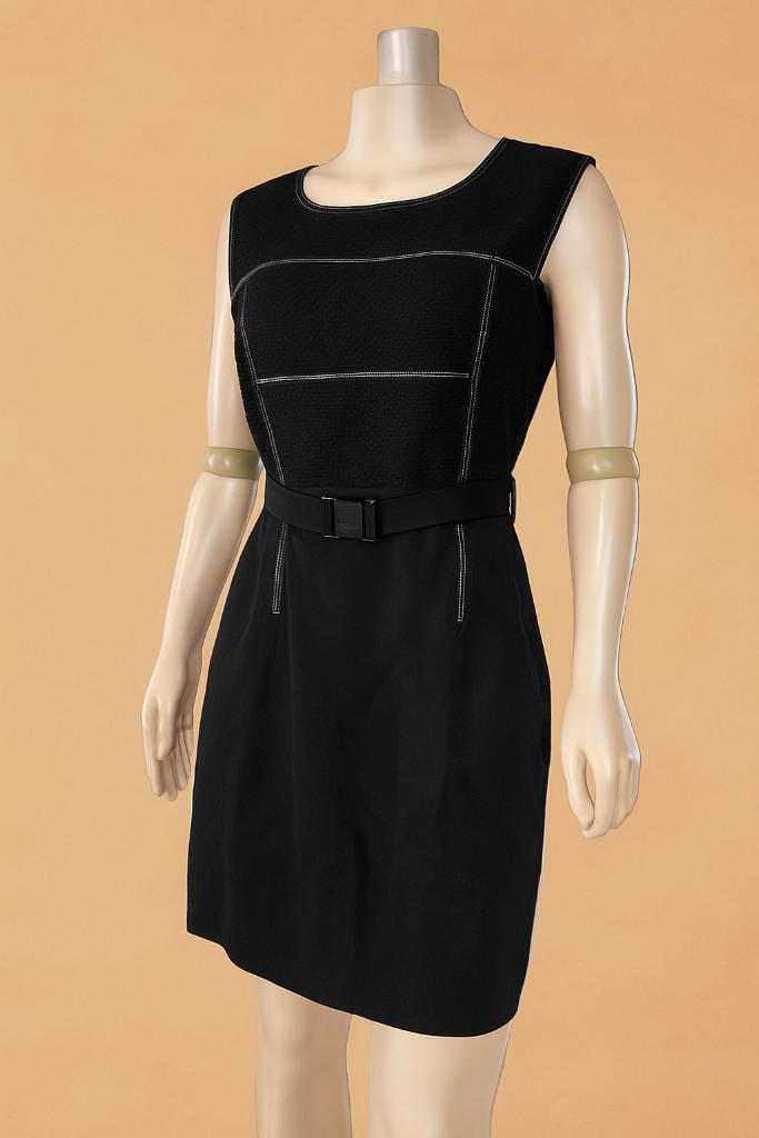 Stijlvolle Cop.Copine Jurk – Maat 40/42, Kleding | Dames, Jurken, Zo goed als nieuw, Maat 42/44 (L), Zwart, Boven de knie, Ophalen of Verzenden