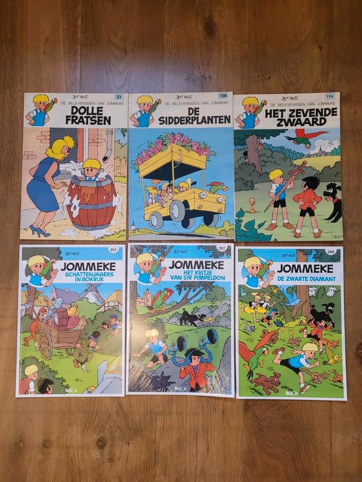 6 stuks Jommekes Strips, Boeken, Strips | Comics, Ophalen