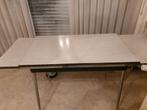 Witte keukentafel formica, Huis en Inrichting, Ophalen, Gebruikt, 50 tot 100 cm, Overige materialen