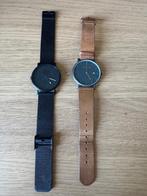 2 meller horloges, Overige merken, Staal, Polshorloge, Ophalen of Verzenden