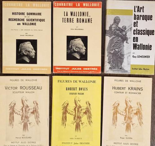 Wallonie - Institut Jules Destrée - 6 livres, Boeken, Geschiedenis | Nationaal