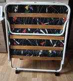 Plooibed - logeerdbed 1 persoons, Ophalen, Gebruikt, 80 cm, Metaal