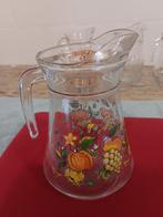 cruche en verre  1970, Enlèvement ou Envoi, Comme neuf, Verre, Autres types