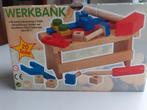 houten werkbankje met toebehoren, Kinderen en Baby's, Ophalen, Zo goed als nieuw