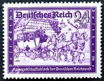Deutsches Reich: Alte Postkutsche 1941 POSTFRIS minus beschikbaar voor biedingen