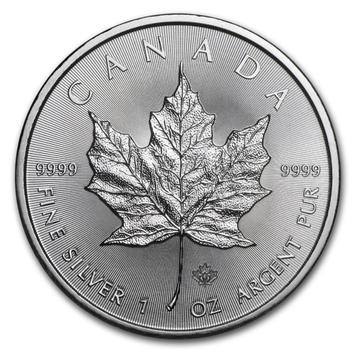 Canada 2014- Feuille d'érable argentée 1 oz 32,00€ En stock 