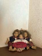 3 antieke karakterpoppen, Ophalen, Gebruikt, Overige typen, Levensecht of Reborn