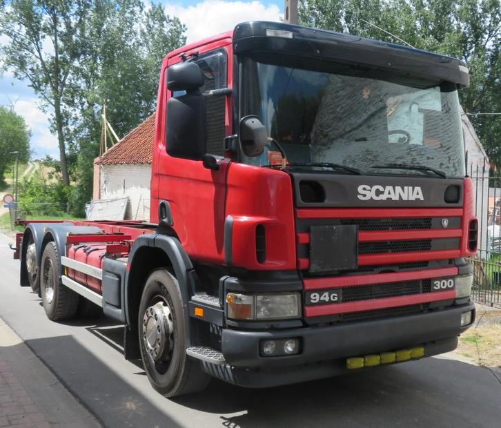 Scania 94 GB 6X2 - 435.922km - 09/2003 - euro 3, Auto's, Vrachtwagens, Bedrijf, Te koop, Boordcomputer, Centrale vergrendeling