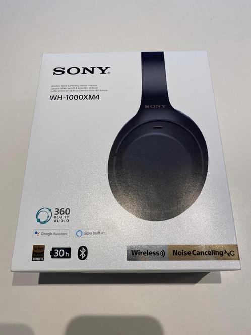 Sony WH-1000XM4 Noice Canceling koptelefoon | Perfecte staat, Audio, Tv en Foto, Hoofdtelefoons, Nieuw, Over oor (circumaural)