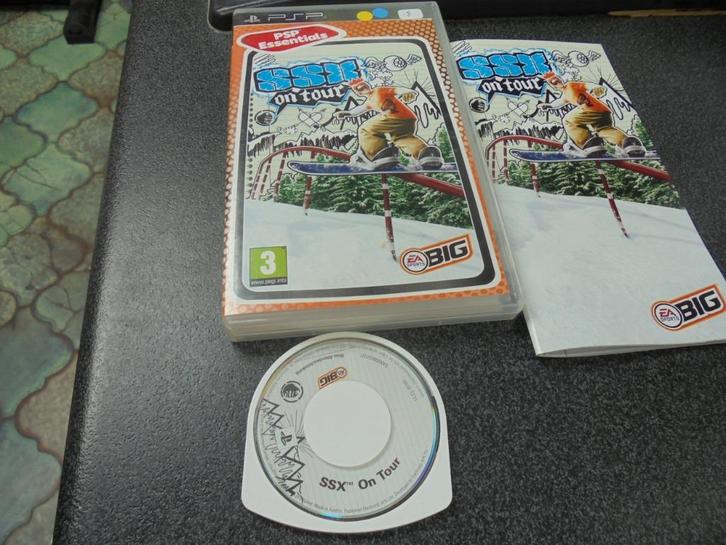 PSP SSX On Tour (CIB), Games en Spelcomputers, Games | Sony PlayStation Portable, Gebruikt, Sport, 1 speler, Vanaf 3 jaar, Verzenden