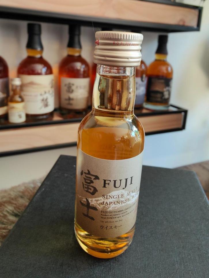 FUJI Single Malt 46% mini 50 ml (Kirin FUJI) Japanese Whisky, Verzamelen, Wijnen, Nieuw, Overige typen, Overige gebieden, Vol