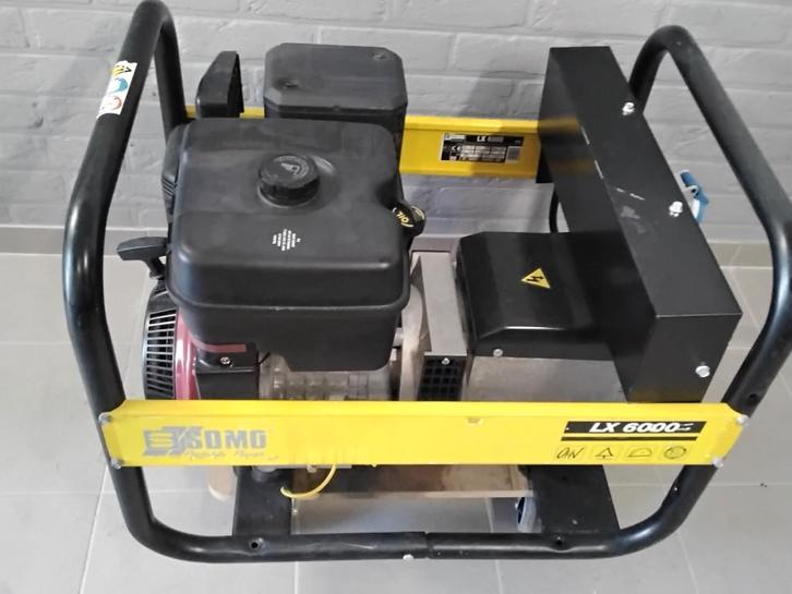 Groupe electrogene, Bricolage & Construction, Générateurs, Comme neuf, Essence, 5 à 10 kVA, Enlèvement