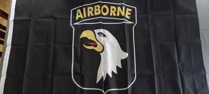 2 x US Army vlaggen + USA vlag, Verzamelen, Militaria | Algemeen, Landmacht, Vlag of Vaandel, Ophalen of Verzenden