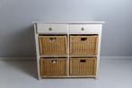 dressoir met twee laden en vier rieten manden, Ophalen, Gebruikt, Met lade(s)