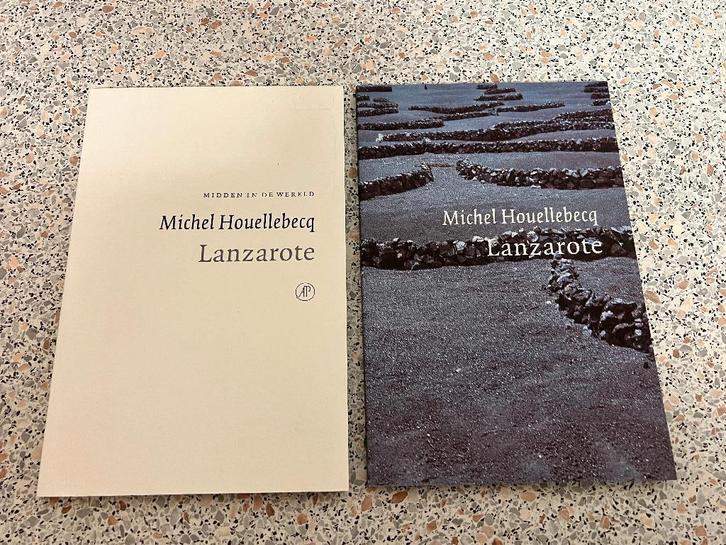 Michel Houellebecq. Lanzarote (2 delen)., Livres, Littérature, Comme neuf, Europe autre, Enlèvement ou Envoi