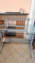 Modern bureau, Huis en Inrichting, Bureaus, Ophalen, In hoogte verstelbaar, Zo goed als nieuw, Bureau