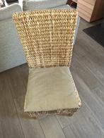 Eetkamerstoelen, Huis en Inrichting, Ophalen, Bruin, Riet of Rotan, Zo goed als nieuw