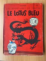 Tintin: Le Lotus Bleu, EO B1 1946, Boeken, Gelezen, Eén stripboek, Ophalen of Verzenden, Herge