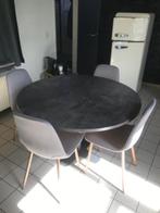 eettafel, Huis en Inrichting, Ophalen, Rond, Zo goed als nieuw, Vier personen