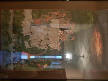 Thangka pigment op doek indie beschikbaar voor biedingen