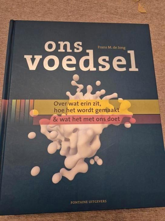 Frans M. de Jong - Ons voedsel, Boeken, Kookboeken, Nieuw, Ophalen