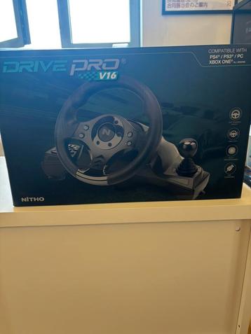 Nitho drive pro v16 stuur en pedalen  beschikbaar voor biedingen
