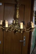 lustre bronze, Huis en Inrichting, Lampen | Kroonluchters, Ophalen, Gebruikt, Overige materialen