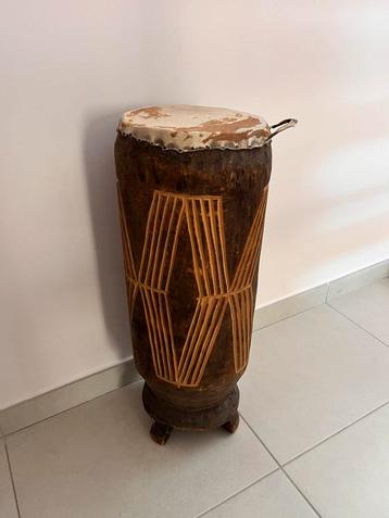 Veritable Tam-tam congolais, Musique & Instruments, Enlèvement, Utilisé