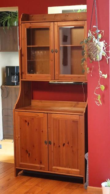 Ikea Leksvik, Pin, 25 à 50 cm, Utilisé, 150 à 200 cm